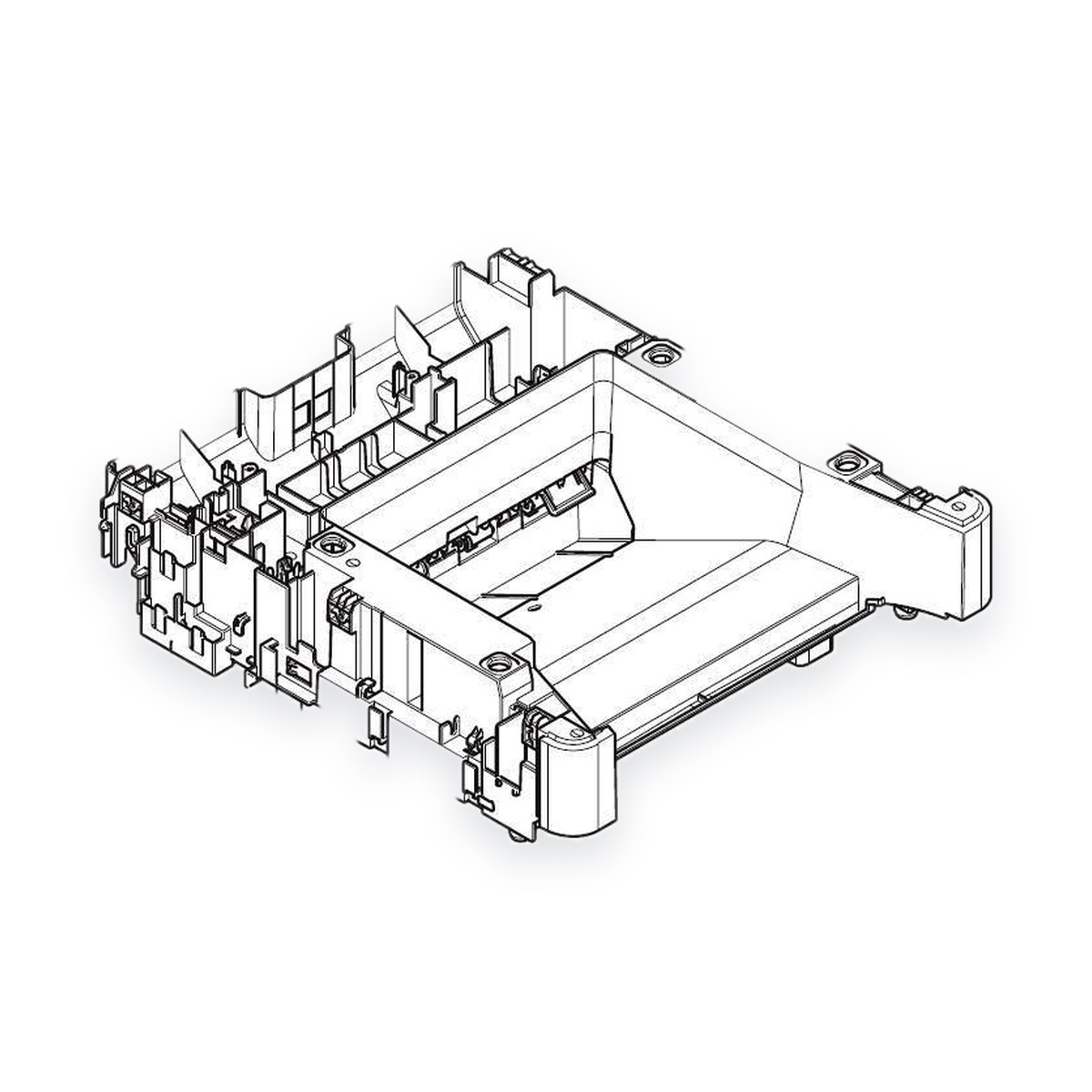 Узел выхода BROTHER MFC-L5700/5800/5900/6700/6800/6900/DCP-L5500/5600/6600 (D008U9001)